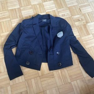lacoste twill jacket